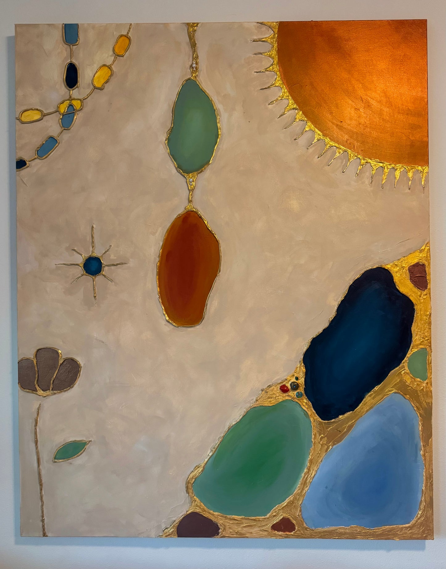 “Anima Solis” Mixed Media On Canvas