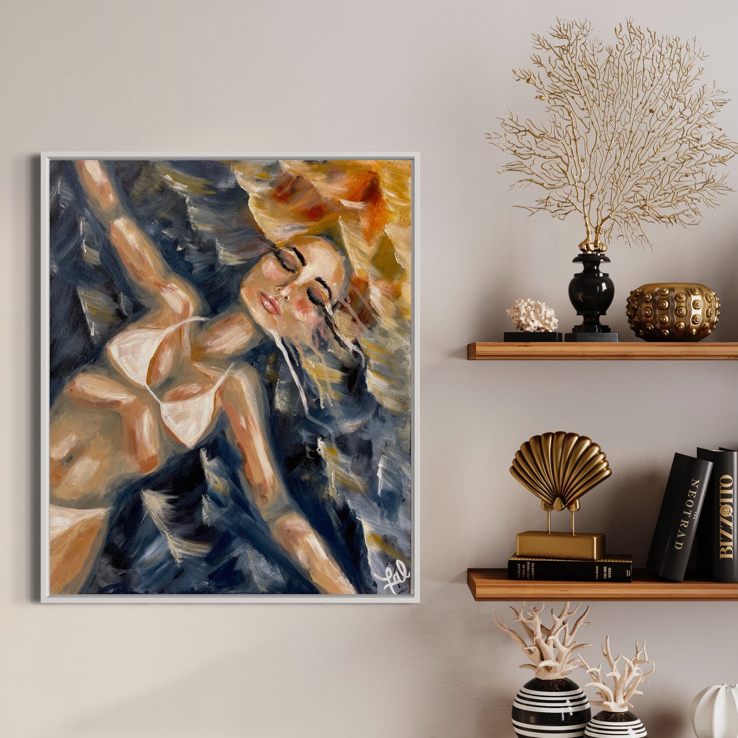 “Empath” Acrylic On Canvas 30x24in