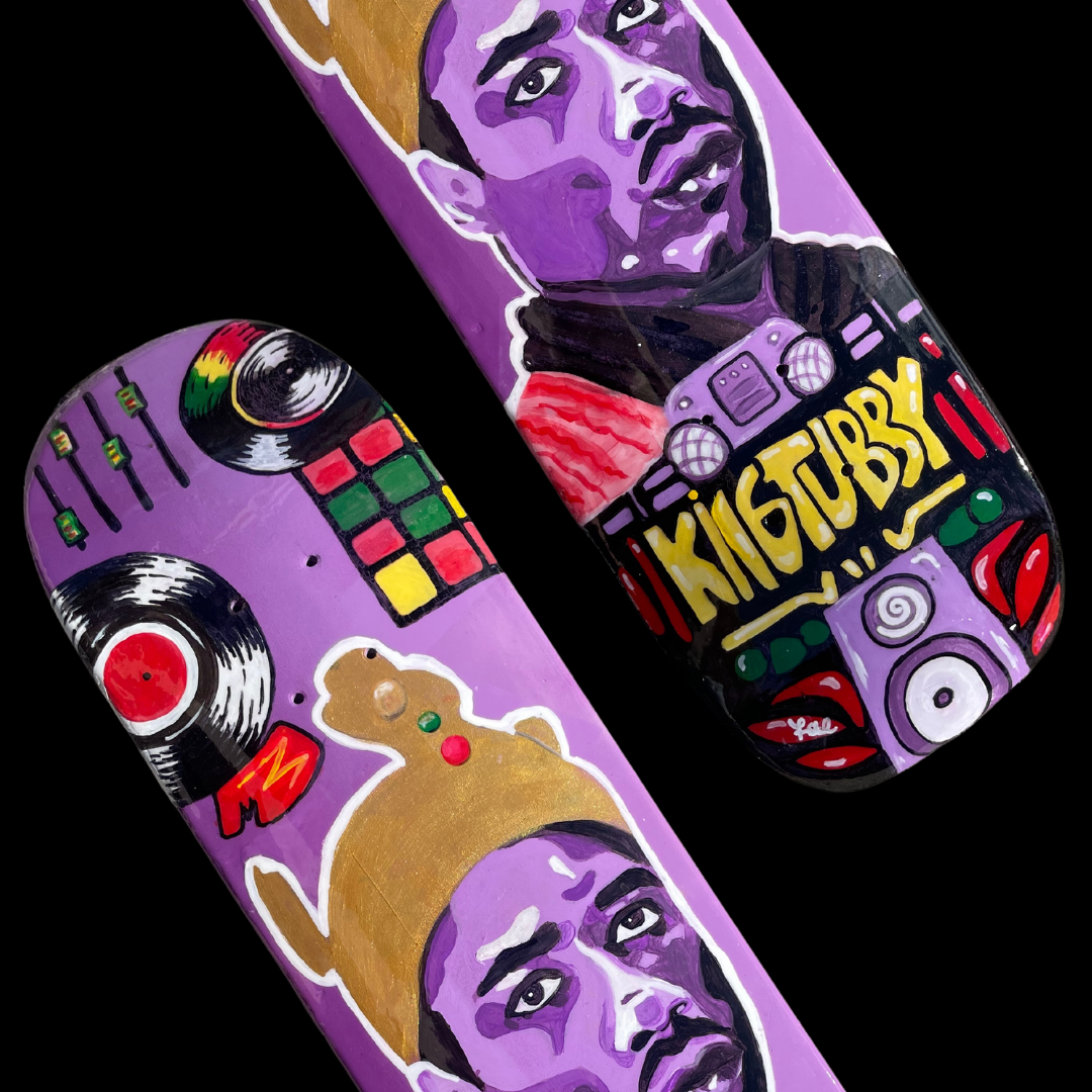 "King Tubby" Custom Skate Deck