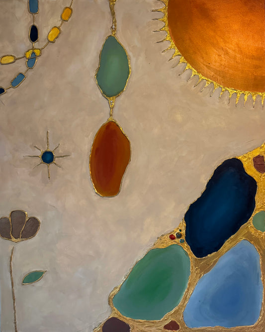“Anima Solis” Mixed Media On Canvas