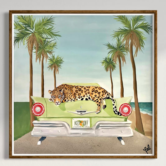 “Jaguar Fairlane” Fine Art Print