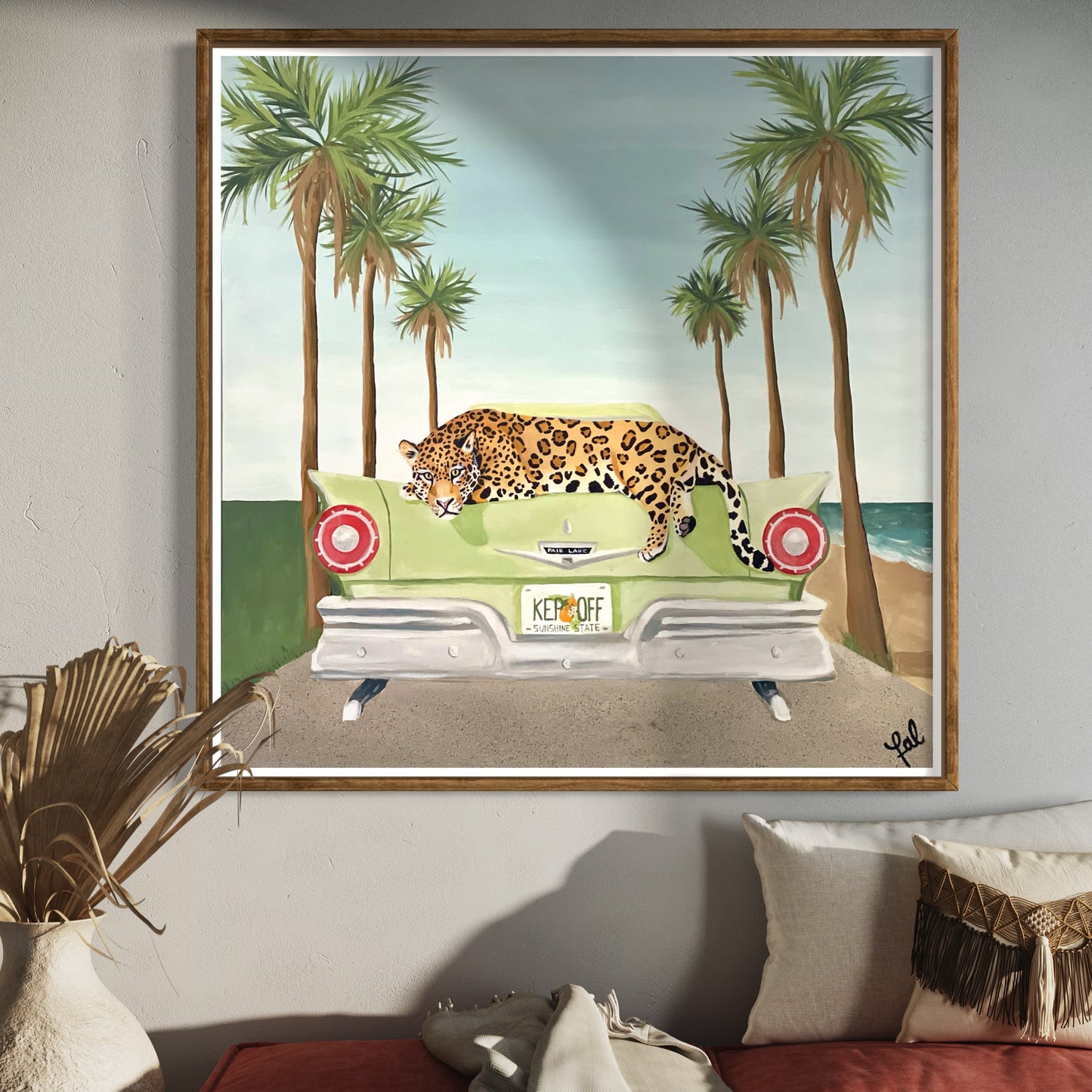 “Jaguar Fairlane” Fine Art Print