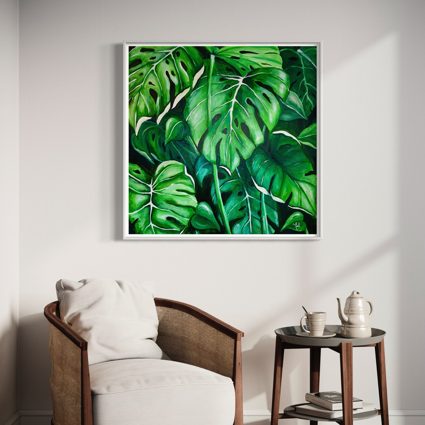 "Monstera Leaves" Fine Art Print